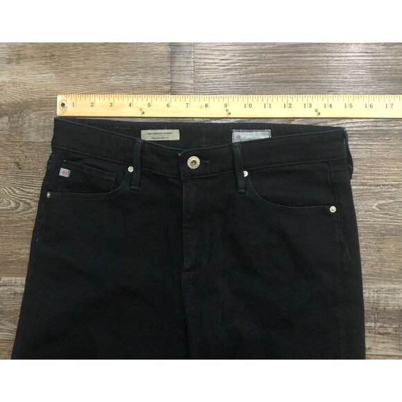 AG Adriano Goldschmeid The Farrash Skinny Womens 28R Dark Wash Blue Jeans 28x31 - Picture 7 of 8
